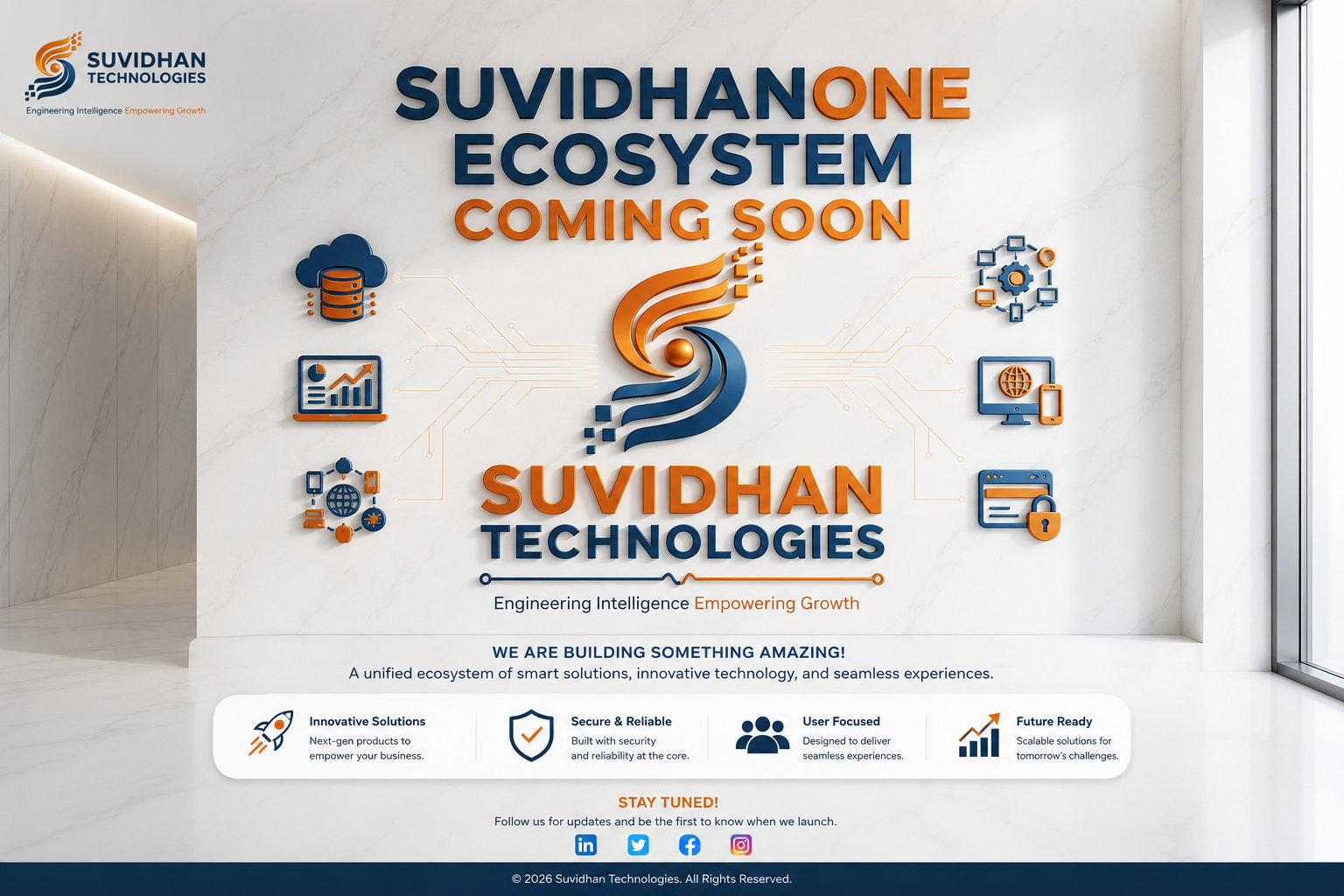 SuvidhanOne Ecosystem Coming Soon - Suvidhan Technologies
